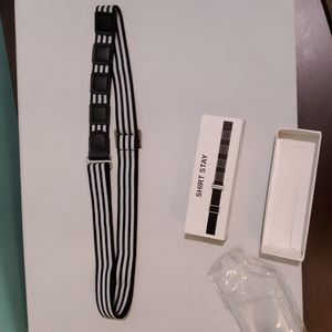 Shirt Stay Elastic Belt